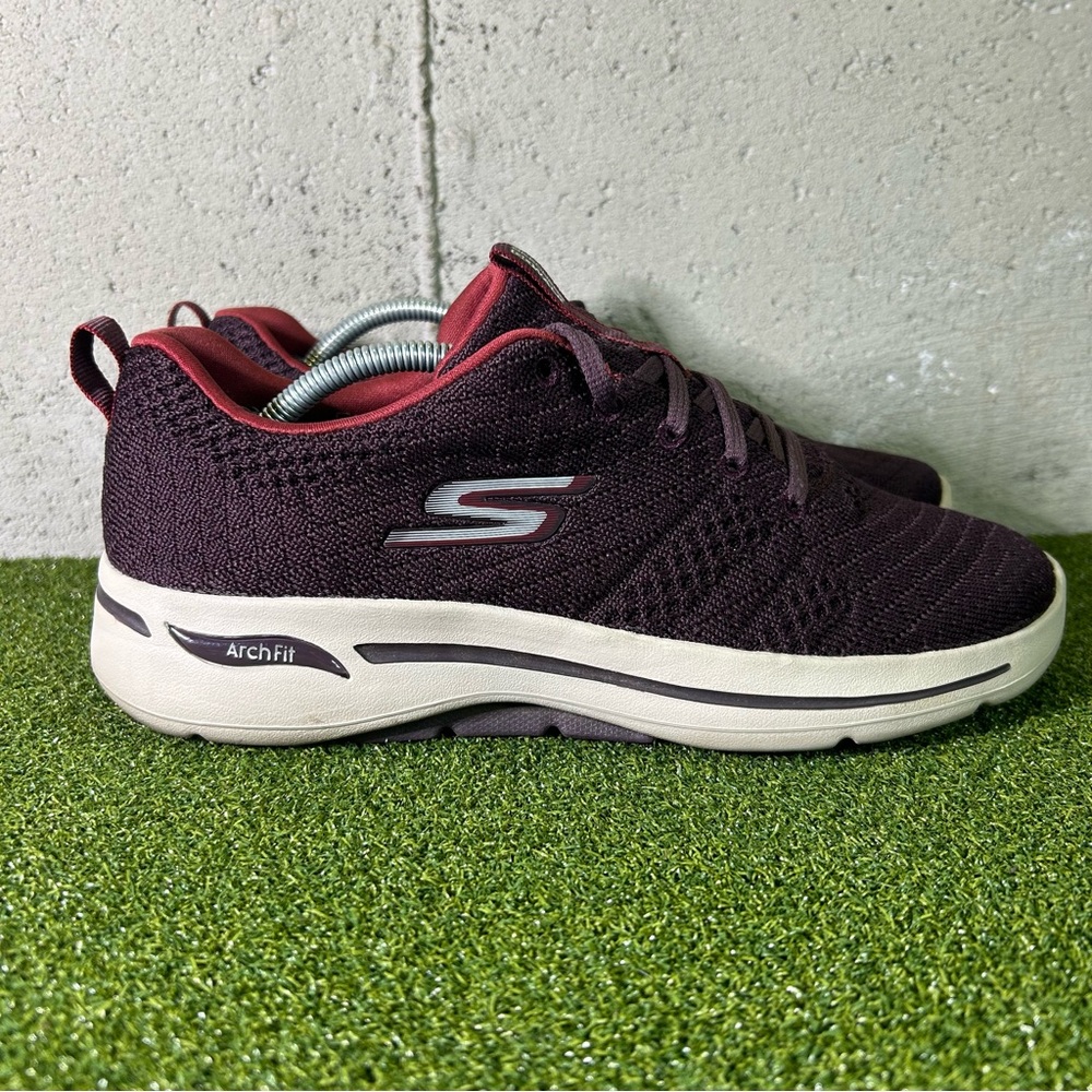 Skechers Go Walk Arch Fit Unify Purple 124403 Sneakers Shoes Women’s 9